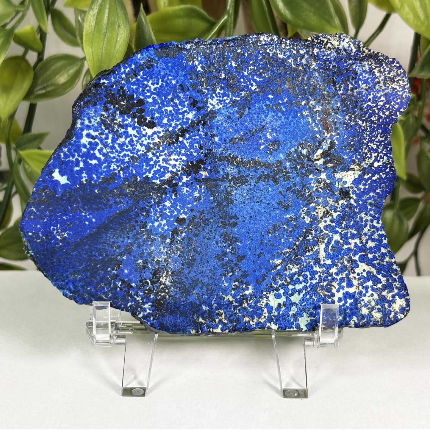 Azurite Malachite Crystal Slab - Gem Avenue Retail