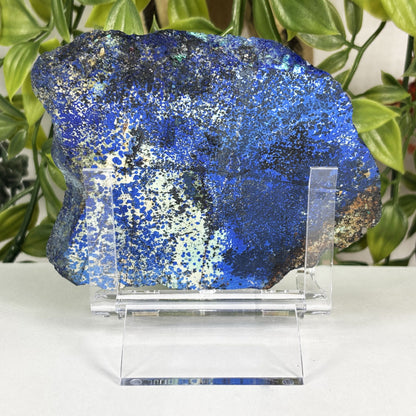 Azurite Malachite Crystal Slab - Gem Avenue Retail