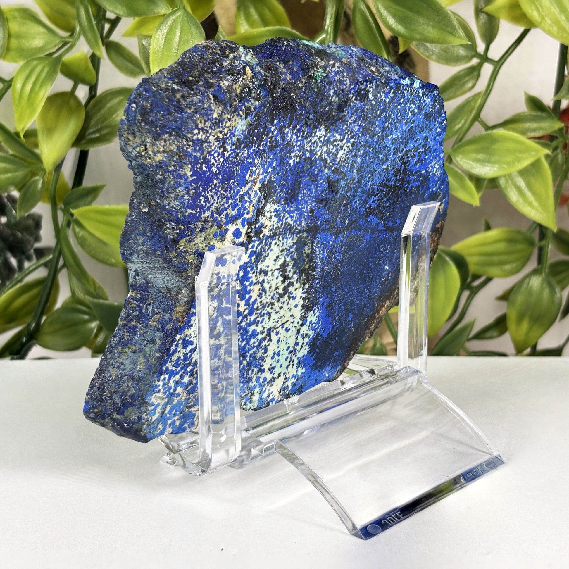 Azurite Malachite Crystal Slab - Gem Avenue Retail