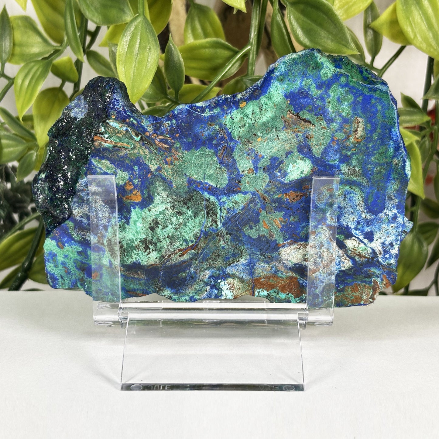 Azurite Malachite Crystal Slab - Gem Avenue Retail