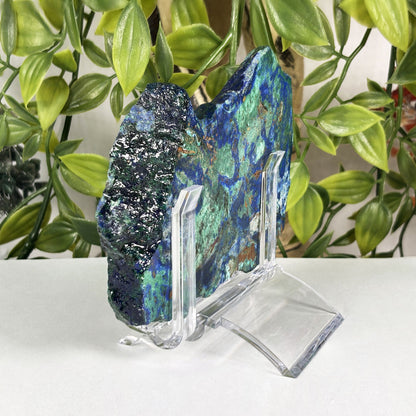 Azurite Malachite Crystal Slab - Gem Avenue Retail