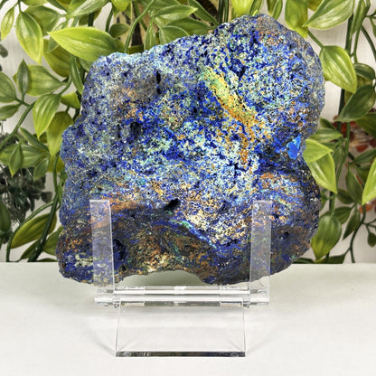 Azurite Malachite Crystal Slab - Gem Avenue Retail