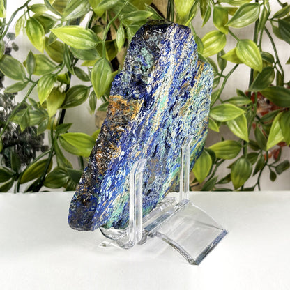 Azurite Malachite Crystal Slab -Gem Avenue Retail