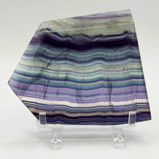 Fluorite Crystal Slab - Gem Avenue Ratail