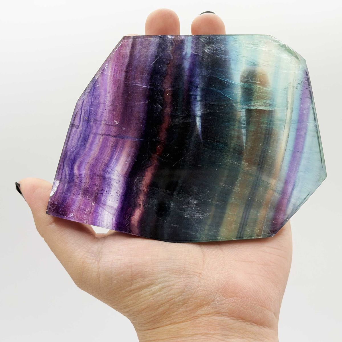 Fluorite Crystal Slab - Gem Avenue Retail