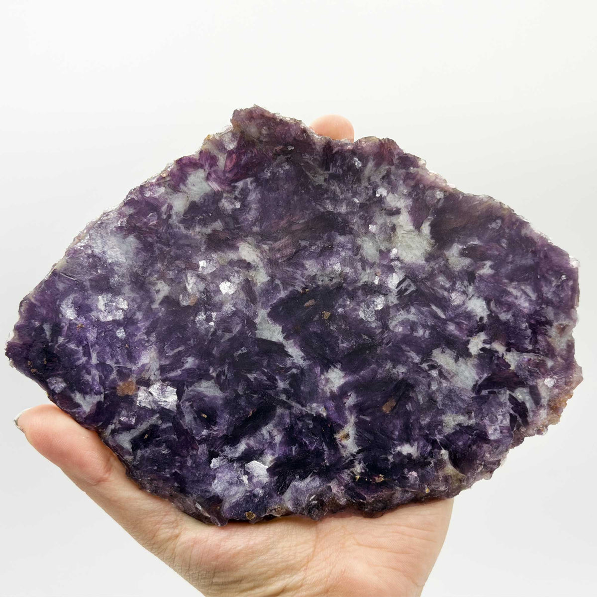 Lepidolite Crystal Slab - Gem Avenue Retail