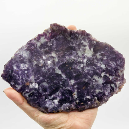Lepidolite Crystal Slab - Gem Avenue Retail