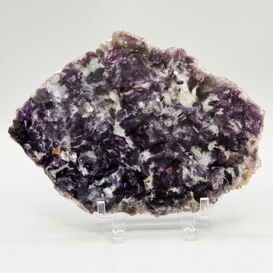 Lepidolite Crystal Slab - Gem Avenue Retail