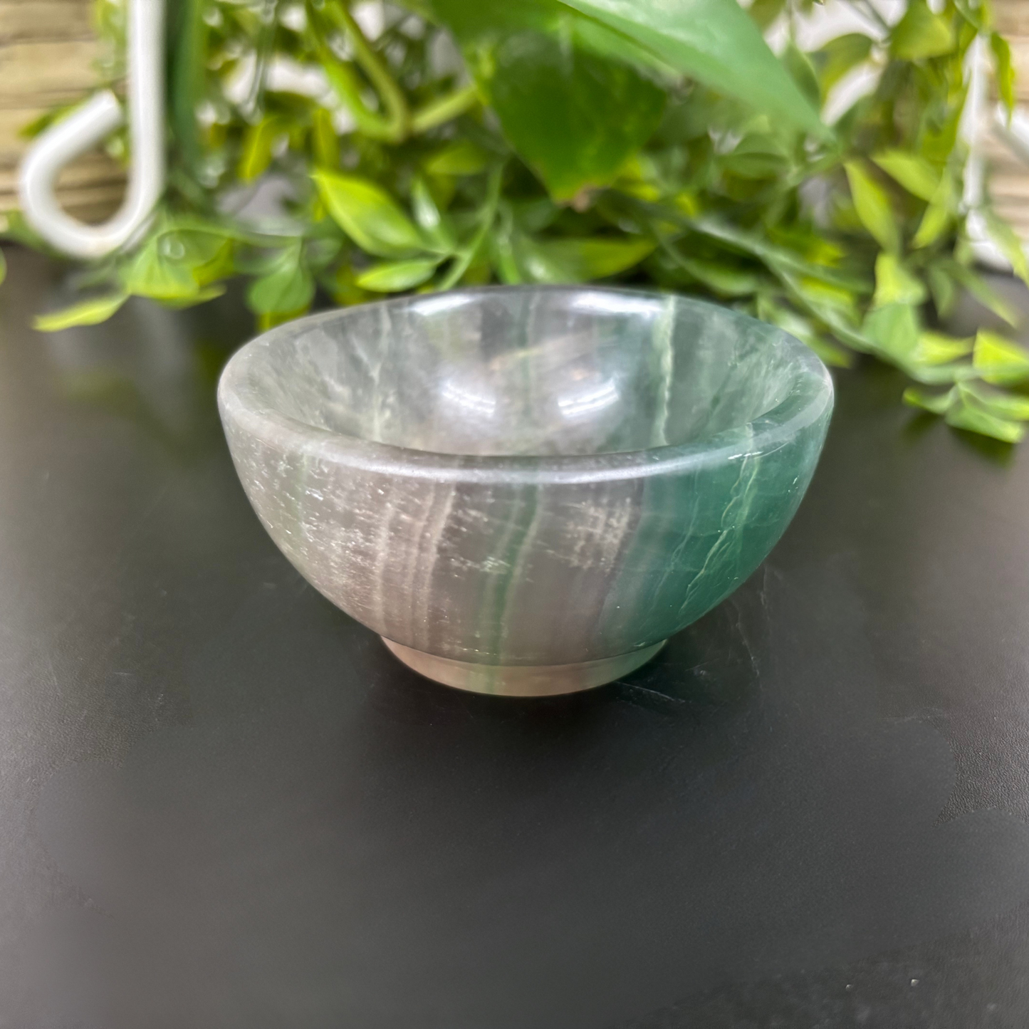 Natural Fluorite Bowl Handcrafted Crystal Decorative Bowl for Home Décor - RSH295