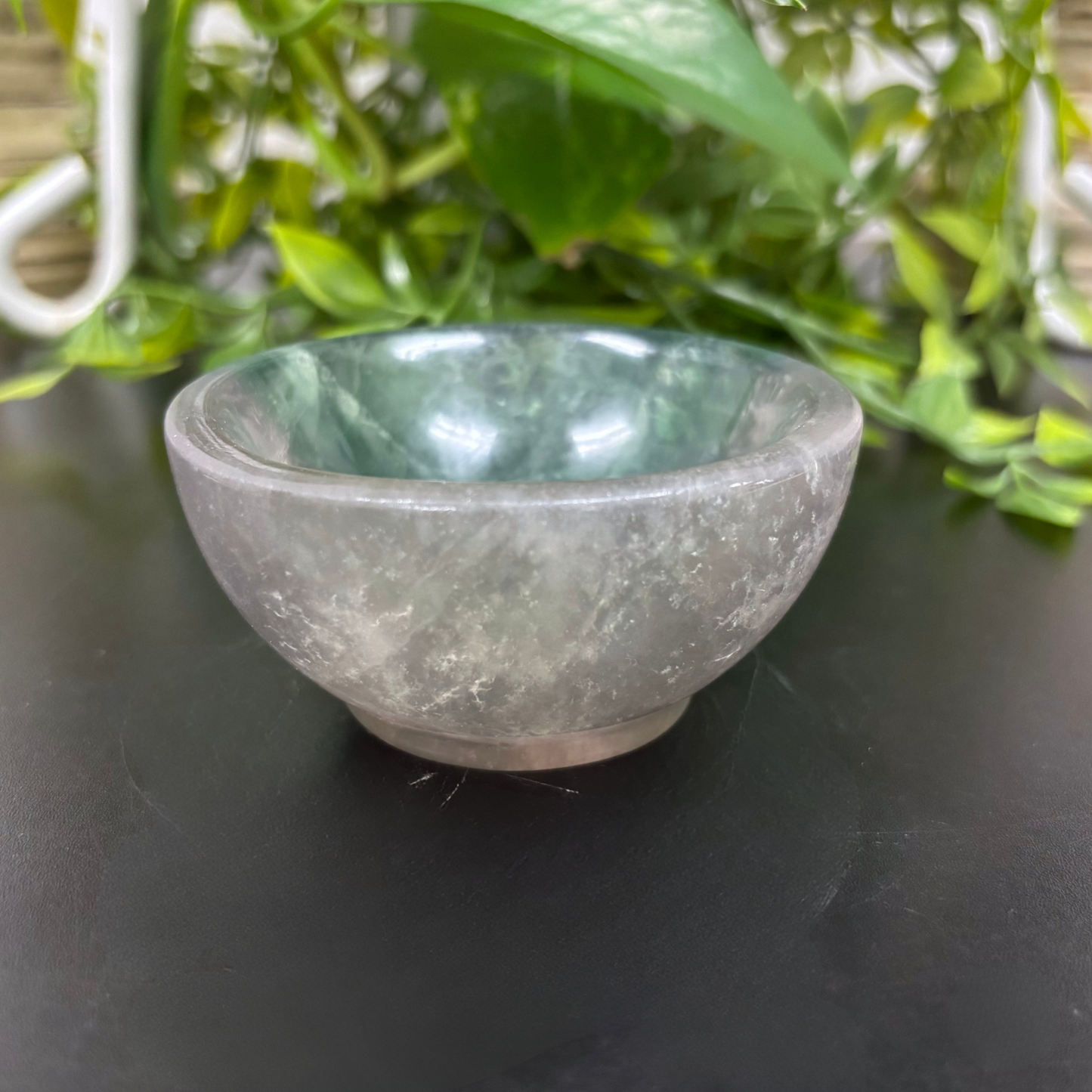 Natural Fluorite Bowl Handcrafted Crystal Decorative Bowl for Home Décor - RSH295