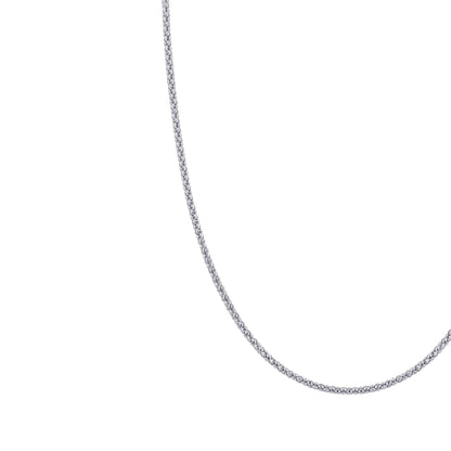 Italian 925 Sterling Silver Popcorn Chain Necklace - Gem Avenue