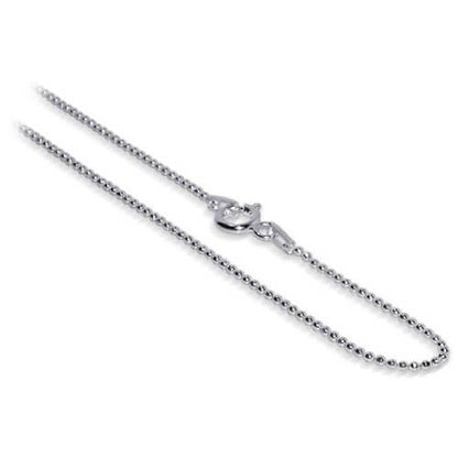 925 Sterling Silver Bead Chain Bracelet with Spring Ring Clasp - Gem Avenue