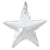 925 Sterling Silver Star Shape Charm Pendant with Austrian Crystal