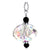 925 Sterling Silver Round Shaped Pendant with Austrian Crystals