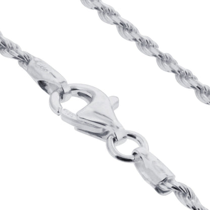 925 Sterling Silver Lobster Clasp Rope Foot Chain Anklet Ankle Bracelets - Gem Avenue