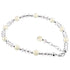 Pearl Austrian Crystals Italian 925 Sterling Silver 9 to 11 inch Long Anklet Ankle Bracelets