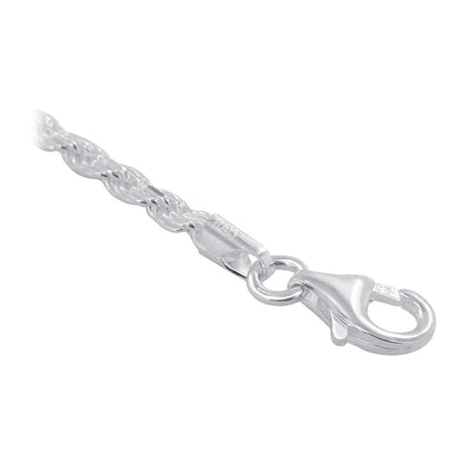 925 Sterling Silver Faceted Cut Foot Chain Anklet Ankle Bracelets - Gem Avenue