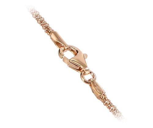14k Vermeil Popcorn Foot Chain Anklet Ankle Bracelets - Gem Avenue