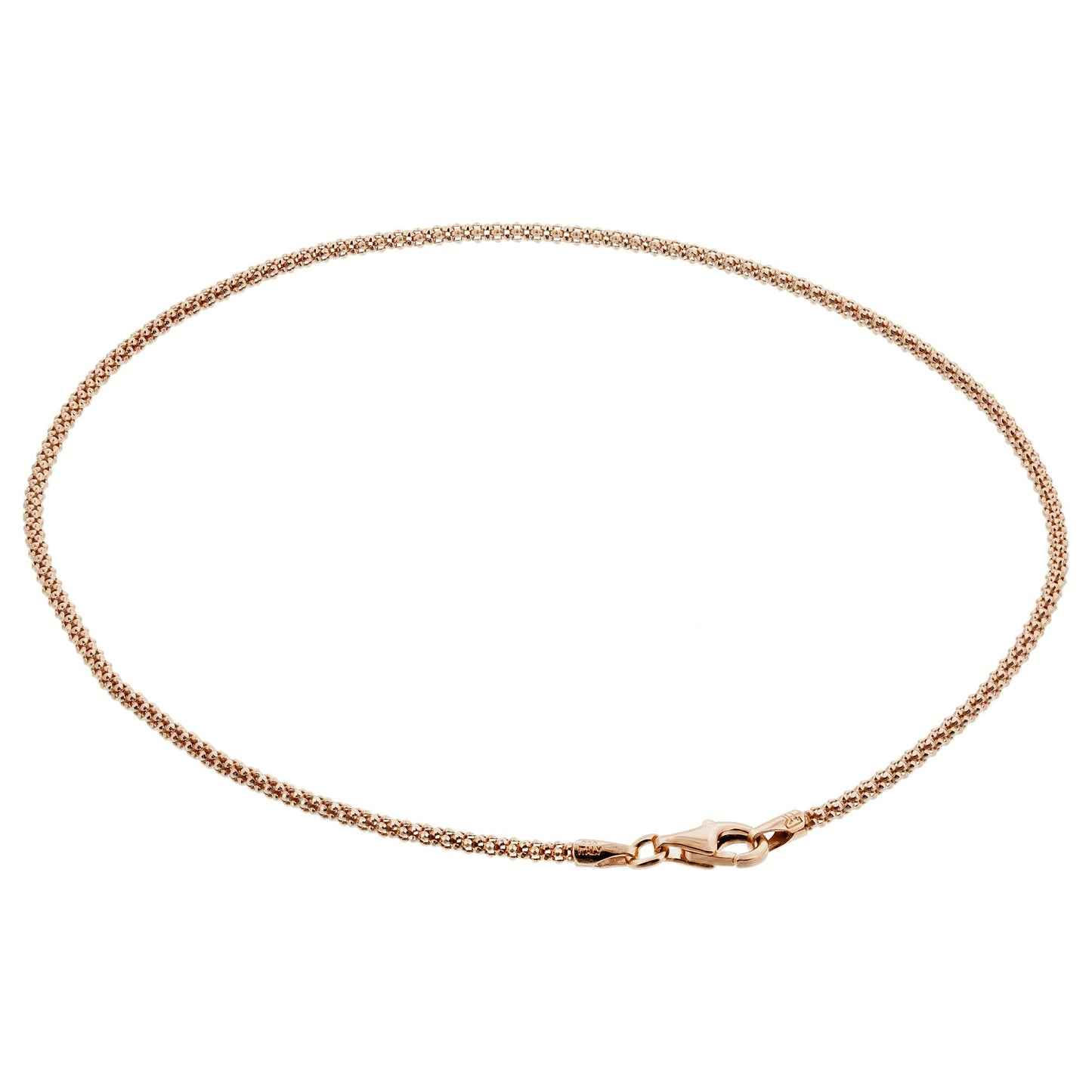 14k Vermeil Popcorn Foot Chain Anklet Ankle Bracelets - Gem Avenue