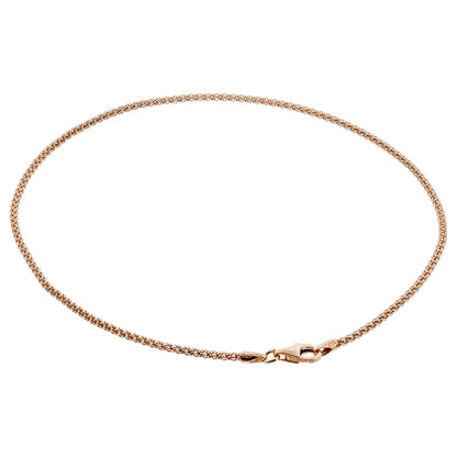 14k Vermeil Popcorn Foot Chain Anklet Ankle Bracelets - Gem Avenue