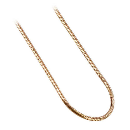 14k Rose Gold Vermeil Snake Chain Lobster Clasp Bracelets - Gem Avenue