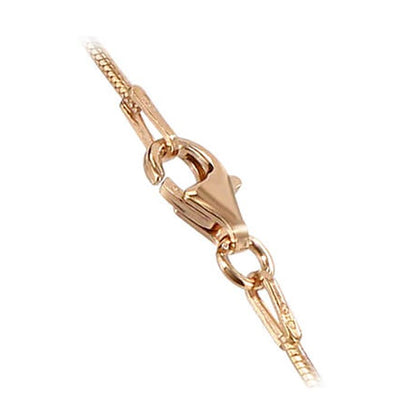 14k Rose Gold Vermeil Snake Chain Lobster Clasp Bracelets - Gem Avenue