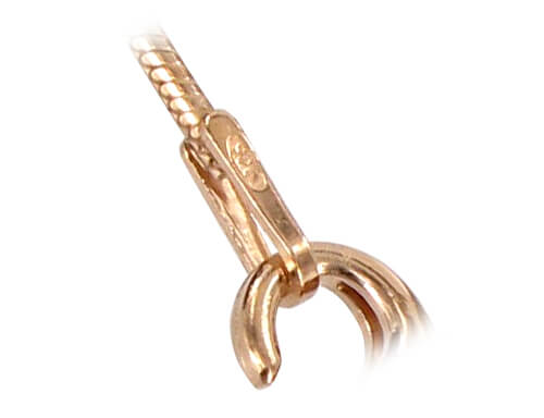 14k Rose Gold Snake Chain Vermeil Necklace - Gem Avenue