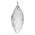 .925 Sterling Silver Pendant with Faceted Austrian Crystal