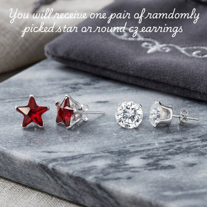 🎁 FREE CZ Stud Earrings Randomly Selected with $25+ Orders