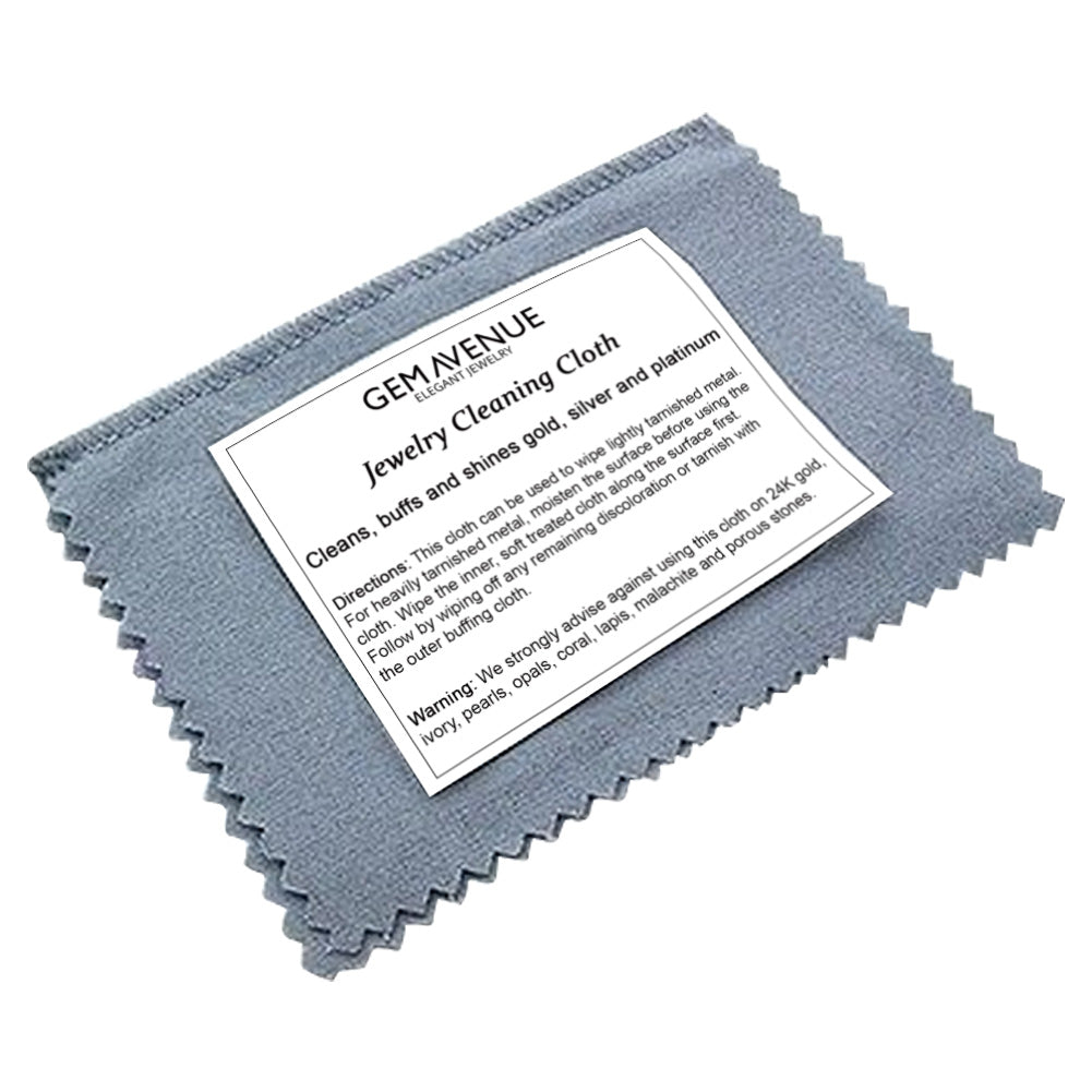 Gold Silver Jewelry Instant Cleaning and Polishing Cloth - Gem Avenue