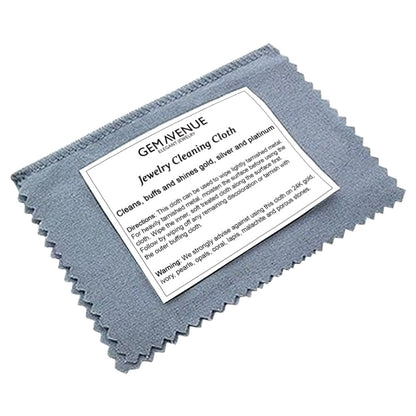 Gold Silver Jewelry Instant Cleaning and Polishing Cloth - Gem Avenue