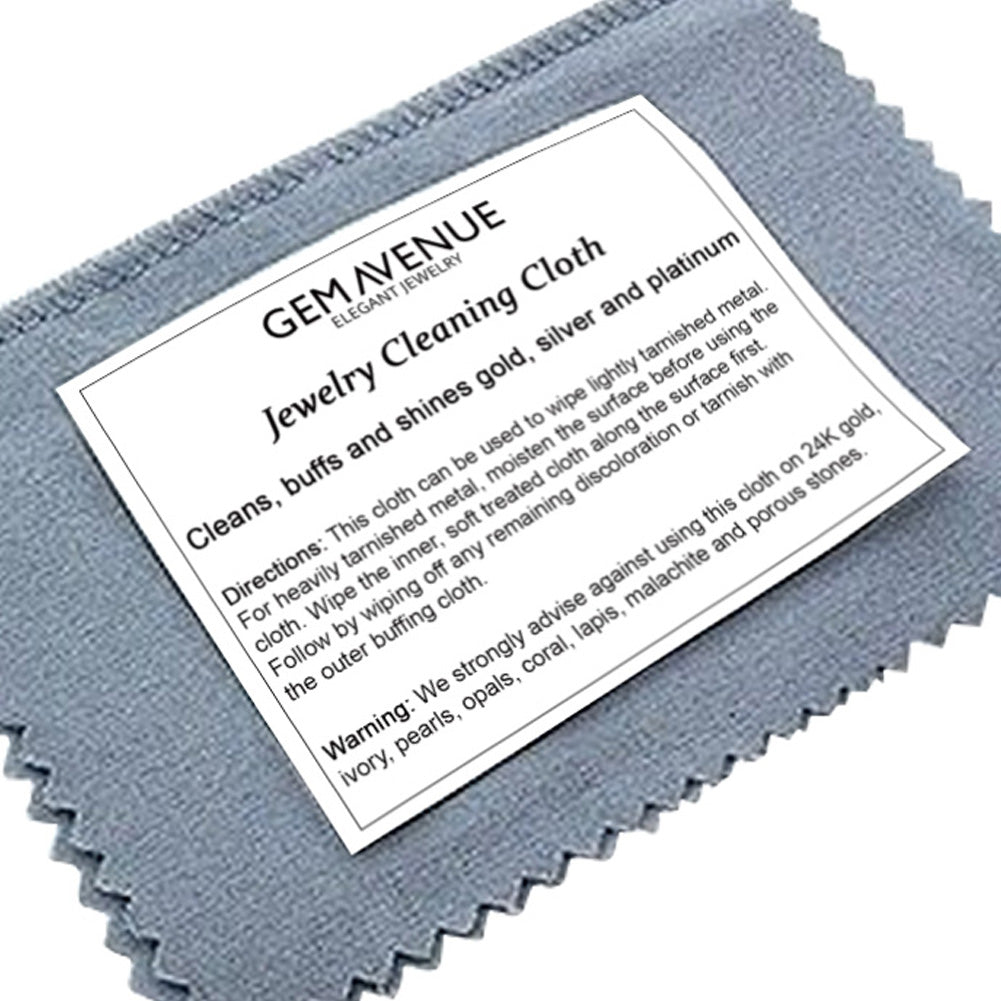 Gold Silver Jewelry Instant Cleaning and Polishing Cloth - Gem Avenue