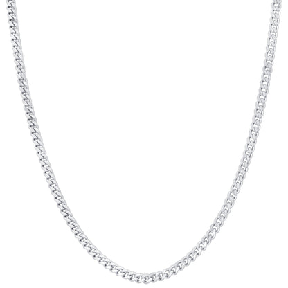 Stainless Steel Curb Chain Necklace - Gem Avenue