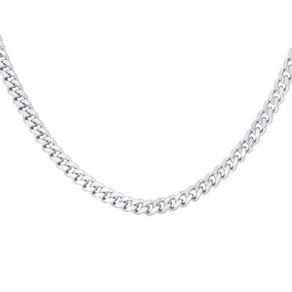 Stainless Steel Curb Chain Necklace - Gem Avenue