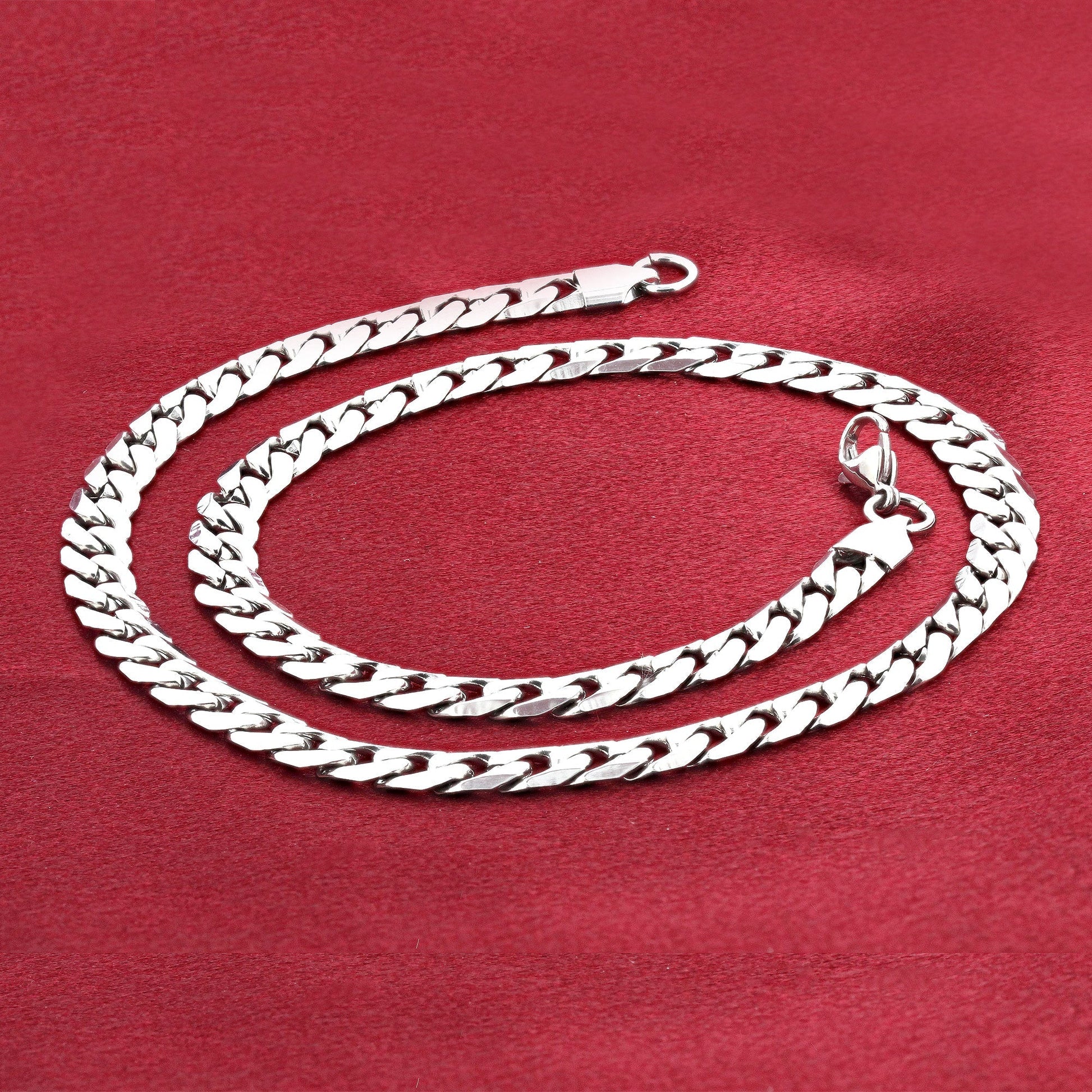 Men's Stainless Steel Curb Chain Necklace - Gem Avenue