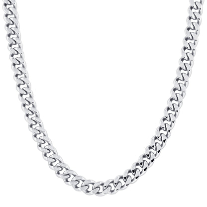 Men's Stainless Steel Curb Chain Necklace - Gem Avenue