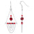 Austrian Crystals Chandelier 925 Sterling Silver Drop Earrings #GEG2