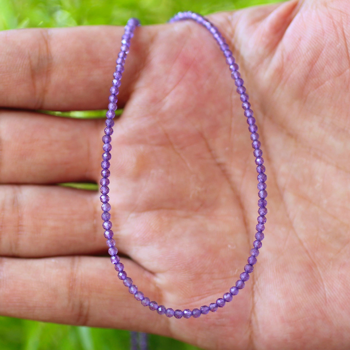 925 Sterling Silver Amethyst Gemstone Necklace for Women - Gem Avenue