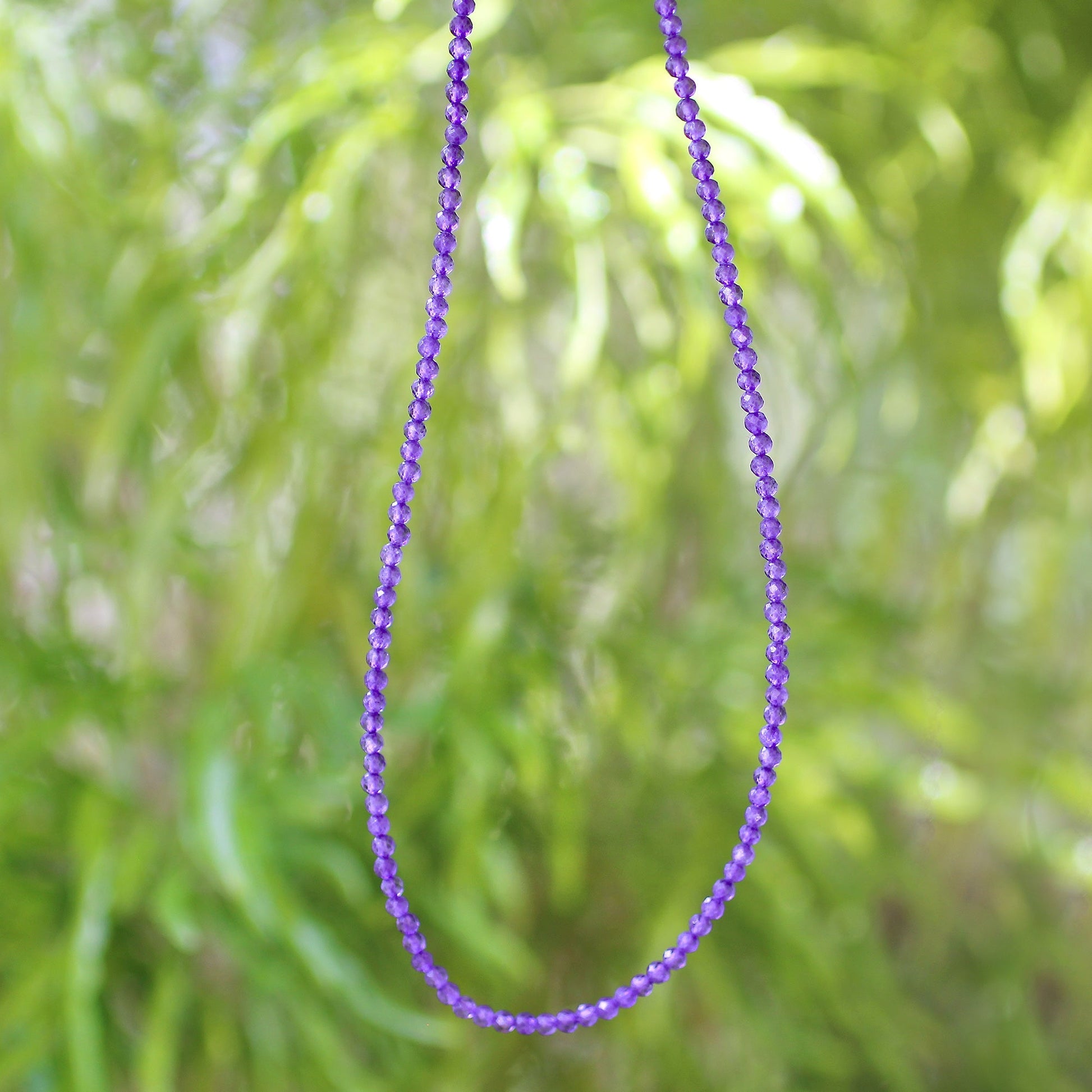 925 Sterling Silver Amethyst Gemstone Necklace for Women - Gem Avenue