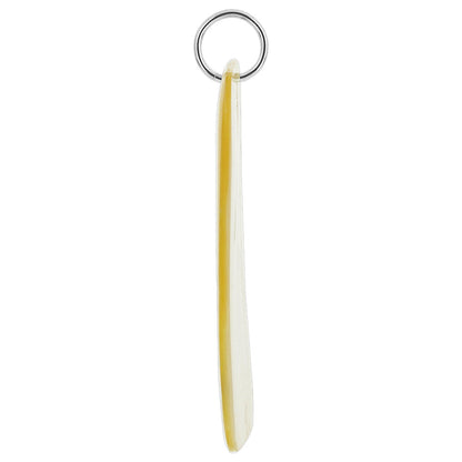 Mother of Pearl & Floral Design Gold Tone Sterling Silver Pendant - Gem Avenue