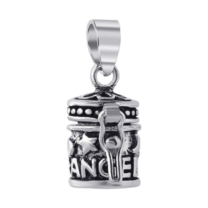 925 Sterling Silver Prayer Box Pendant - Gem Avenue