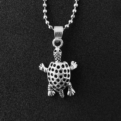 925 Sterling Silver Sea Turtle Pendant Animal - Gem Avenue