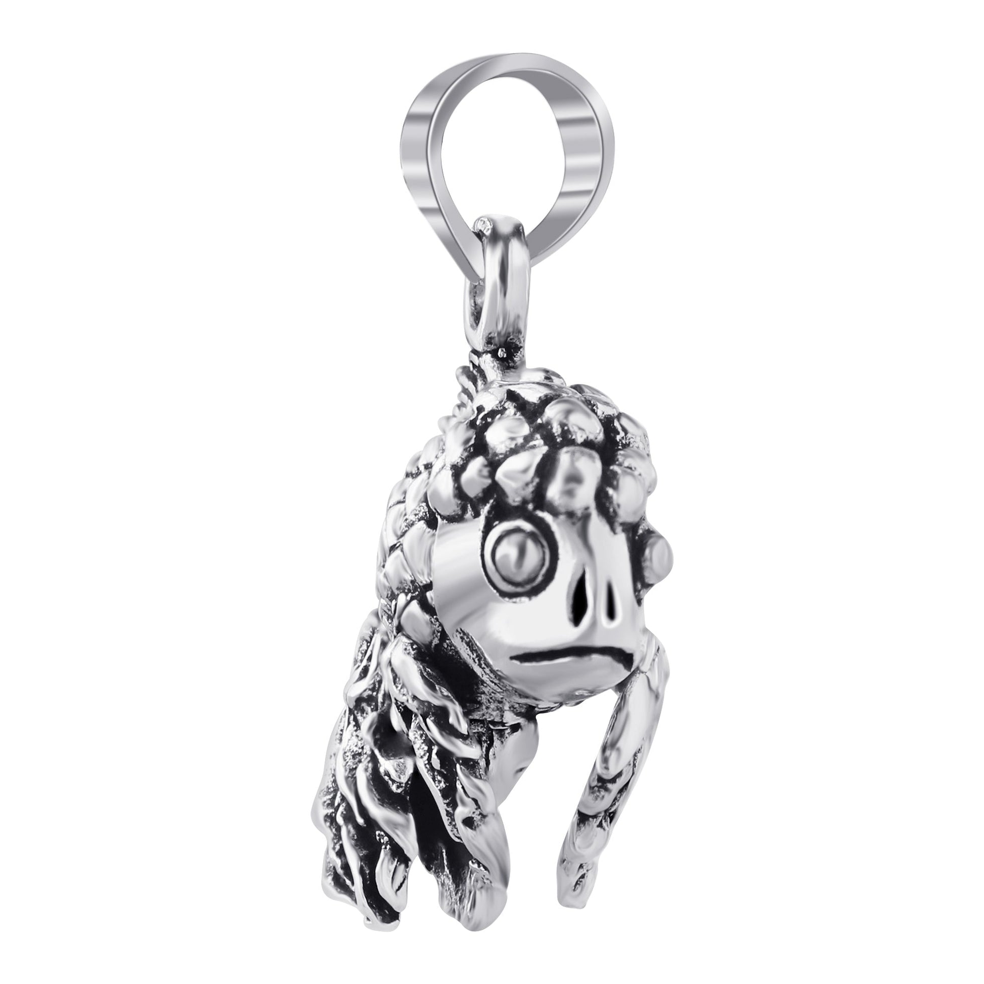 925 Sterling Silver Fish Pendant - Gem Avenue