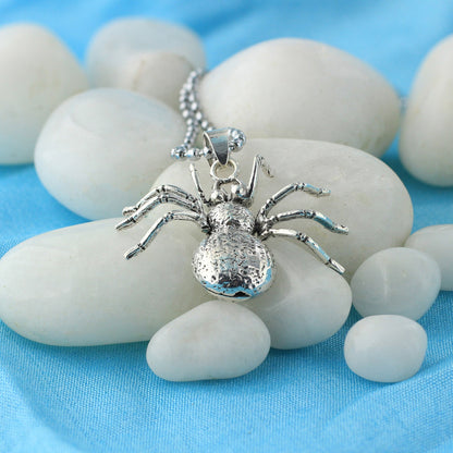 925 Sterling Silver Spider Charm Pendant Insect- Gem Avenue
