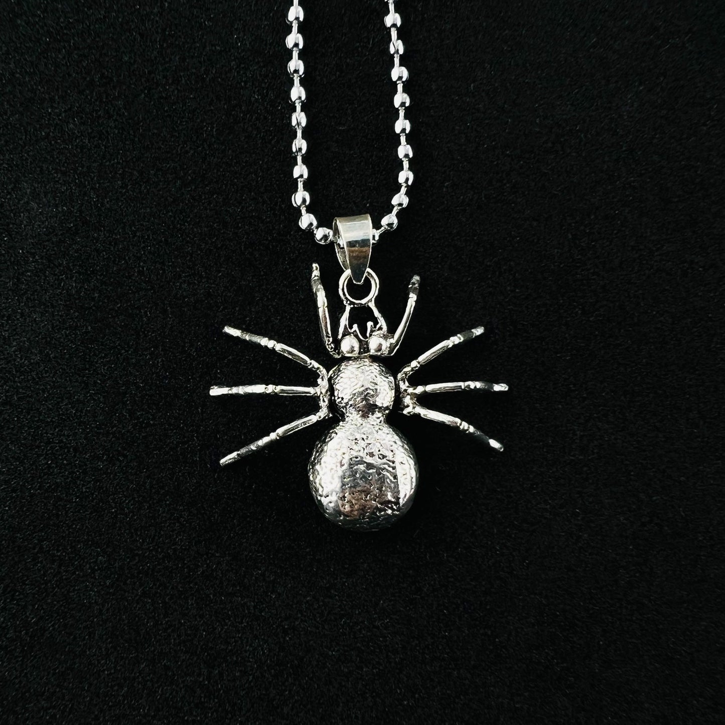 925 Sterling Silver Spider Charm Pendant Insect- Gem Avenue
