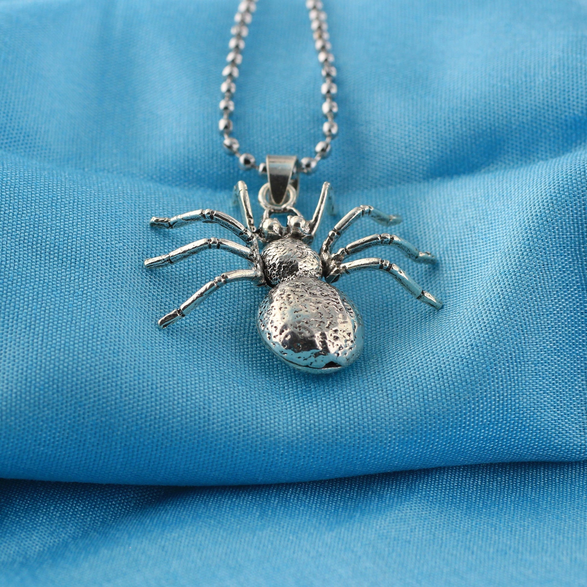 925 Sterling Silver Spider Charm Pendant Insect- Gem Avenue