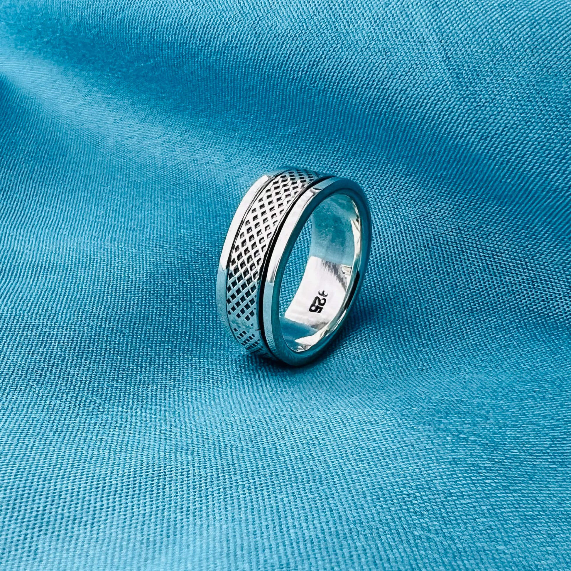 Handmade 925 Sterling Silver Band Ring - Gem Avenue