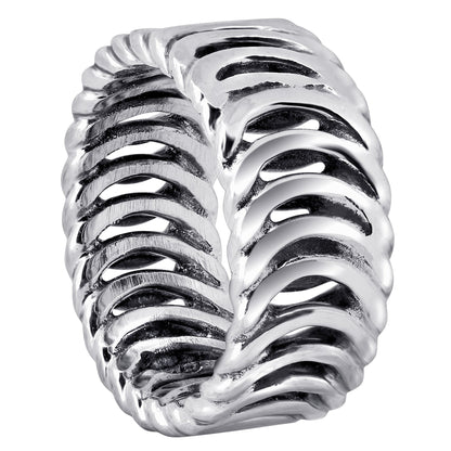 925 Sterling Silver Eternity Loops Ring - Gem Avenue