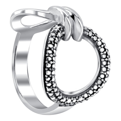 925 Sterling Silver Celtic Knot Ring - Gem Avenue