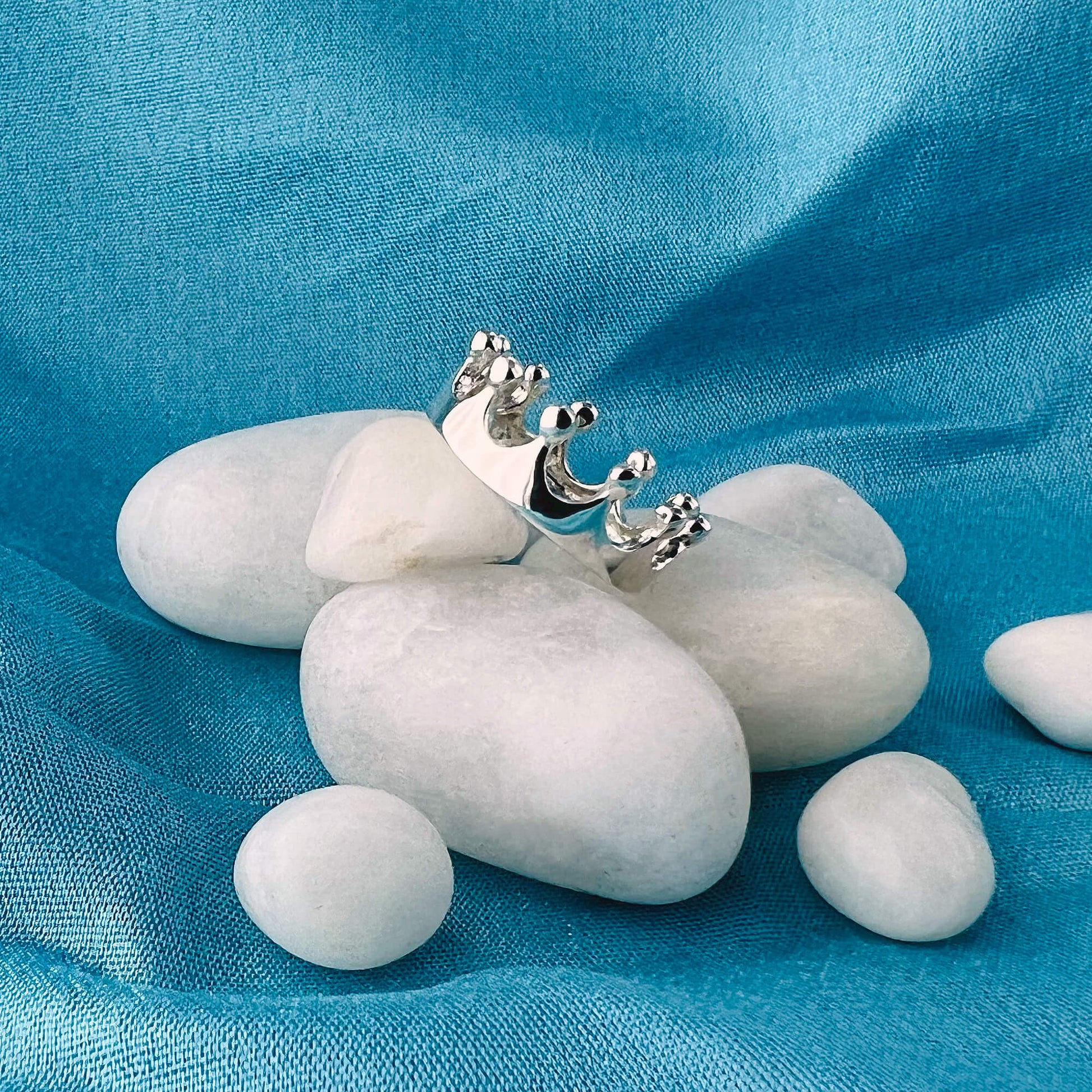 King Crown Design 925 Sterling Silver Ring - Gem Avenue